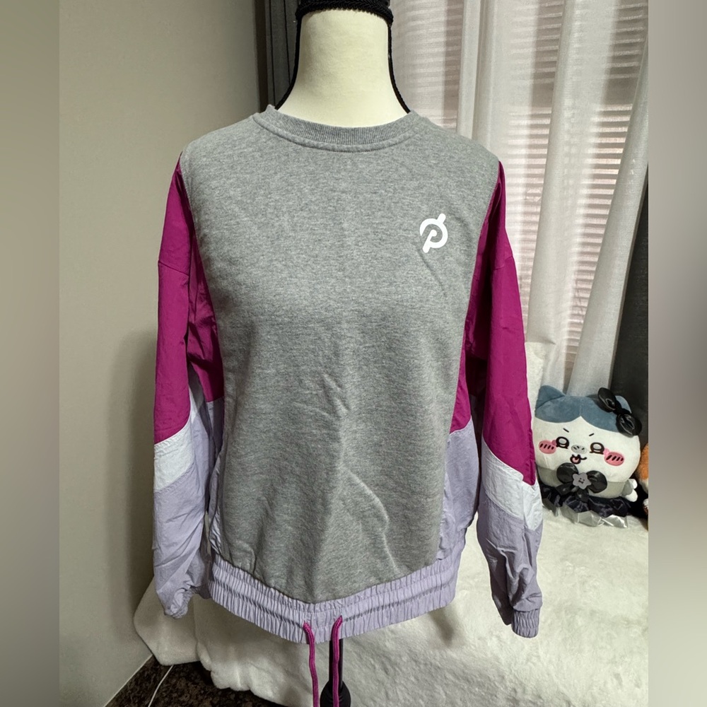 Peloton Heather Gray Crewneck